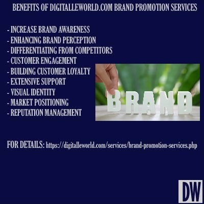 brand promotion services from digitalleworld.com