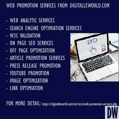 web promotion services